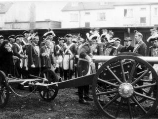 Das Korps und seine Geschichte, K.K. Oecher Storm 1881 Kanone 1962 320x240, K.K. Oecher Storm 1881