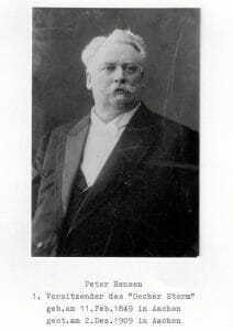 Das Korps und seine Geschichte, K.K. Oecher Storm 1881 OecherStorm Historie 0001 Peter Hensen 212x300, K.K. Oecher Storm 1881